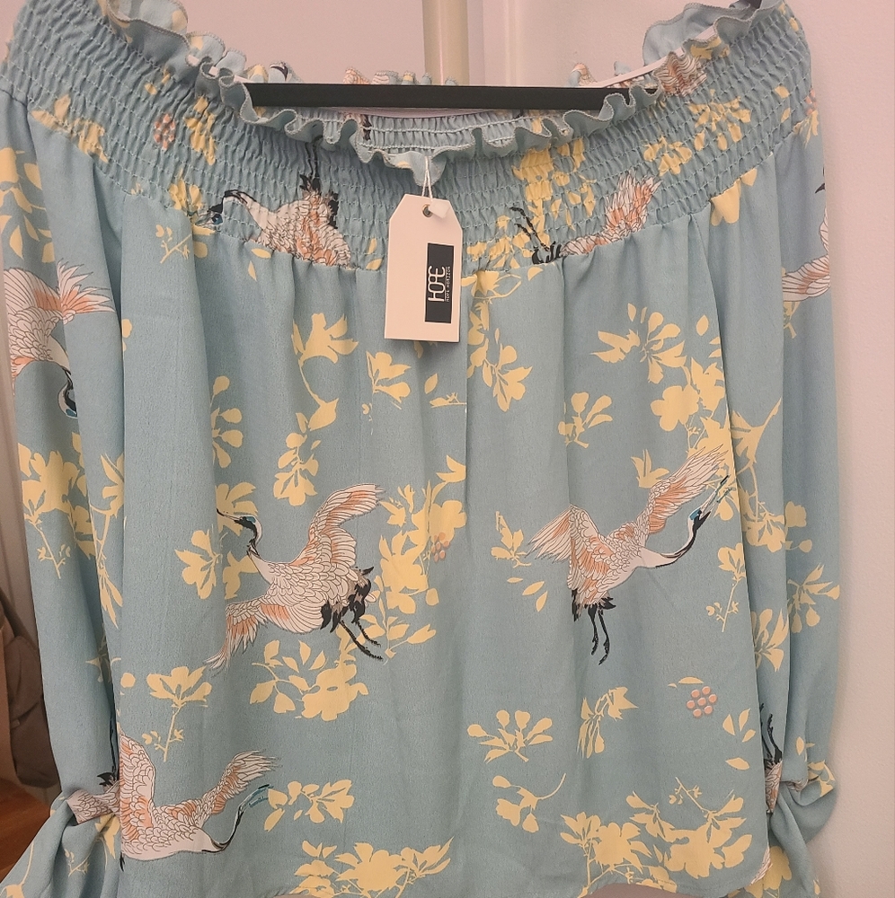 Off the shoulder top